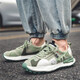 Zapatos para hombres Langyanxuan 2024 zapatos nuevos para los zapatos de papá de la running de otoño y el invierno de los hombres para los zapatos de papá resistentes a la ropa para hombres sin deslizamiento.