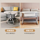 JOT TMM crib movable newborn with diaper table splicing large bed baby shaker multi-function sleep coaxing tool. Diced table + coconut brown pad + mosquito net + universal wheel