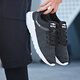Hongxing Erke Men's Casual Running Shoes Wear-resistant and Non-slip Men's Running Shoes 11118203085 Black/White 41