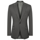 Announcement Bird Suit (Top) Business Gun Lapel Wool Suit Men's EBB233237U Bean Green 52A