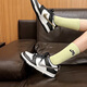 耐克（NIKE）板鞋女鞋2025新款夏季Dunk Low低帮轻便运动鞋时尚透气休闲鞋 DH9764-001黑白小熊猫金银勾 38.5