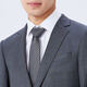 YOUNGOR (YOUNGOR) men's 660 two-piece single-breasted standard version suit wool high-end new product shopping mall same style Gray L 175/96A