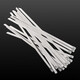 Jinggong (JINGGONG) 304 stainless steel cable ties self-locking tightening outdoor high temperature resistant marine binding metal steel bar tie wire 4.6/7.9MM 4.6*200mm (100 pieces/pack) Discount