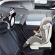 Rücksitz Beobachtungspiegel Babyauto Beobachtung Rückspiegel Rückseite Rücksitz Blindfleck Komfort Blauer Hebespiegel Giraffe Beobachtungspiegel