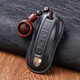 品克专用保时捷钥匙套taycan卡宴Macan帕拉梅拉Panamera911 718包壳扣 B款酒红色+转运珠