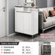 Luo Jixian 2025 new simple shoe cabinet household door elevator entrance double-sided living room partition painted porch cabinet storage cabinet delivery RD6621 double-sided porch cabinet 80cm long
