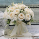 HAND Held Braut Hochzeit koreanischer Stil Hochzeitsblumenball Hochzeitsfoto Bouquet gefälschte Blumenbrautjungfern Foto Requisiten Bouquet Simulation Hauptbildstil