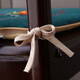 Lanshu ancient rhyme modern Chinese chair cushion cushion embroidered dining chair cushion non-slip tea chair washer chair cushion winter cushion can be customized light gray medium size 42X45cm