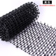 Anti-cat crawling thorn mat to repel cats, prevent cats from trampling on garden thorn mat net, anti-bed climbing sofa, thorn cat mat, black, width 45cm x length 4 meters, encrypted, thorn height 2cm, upgraded and thickened, anti-aging