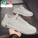 Cartelo 2024 NUEVO HOMBRE CORTIONAL DE AUTORN Y MODIA VERSATILLO COMPRADOS IMPRESIONANTES DE CUERO PLATOS PLATOS CAPILLES RESISTENTE RESISTENTE N695 NEGRO 42