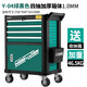 Green Forest Auto Repair Tool Cart Mobile Toolbox Multifunctional Push Drawer Workshop Tool Cabinet Repair Parts Storage