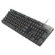 
Logitech K845 mechanical keyboard, wired keyboard, gaming office keyboard, e-sports, green tea red axis keyboard, computer notebook backlit DIY keycap, full size 104 key, full size, Longhua blue axis 104 key, white light