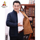 Scarecrow Men's Winter Clothes Thickened Middle-aged and Elderly Cotton Clothes Men's Jackets Winter Middle-aged Cotton Jackets Dad's Cotton Clothes Autumn and Winter Style Full Body Velvet Black Vertical Clause Lightweight 4XL Suitable for 155-175 Jin Jin equals 0.5 kg