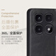 Jinmingpin Redmi Redmi K70 Mobilfunkkoffer K70E Flip K70Pro-Objektiv Full Cover K70 Pro Objektiv K70 Oberste Ausgabe mit magnetischer Saug- weiches Silikonabdeckung Anti-Fall-Schutz Simuliertes Kuhläden Redmi Redmi K70 Supreme Edition (schwarzes und graues Retro-Ledermuster)