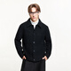 Jack Jones (Jack / Jones) Vêtements masculins printemps et automne Dust Dust Fashion Street Short Wainen Jacket 100% laine décontractée en laine E40 Black 3xl 195