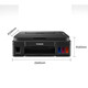 Canon g3811/g3810/g2810 household office color photo integrated printer for printer copy and scanning USB model G2810 [photo/replication/scan] Package 3 (standard + 1 set of original ink + photo paper)