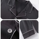 Catman pajamas men's pure cotton spring and autumn thin long sleeve solid color large-size autumn and winter style can be worn outside home clothing suit full cotton M12213 L (recommended weight 100-130 Jin [Jin equals 0.5 kg])