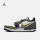 耐克（NIKE）Jordan官方耐克乔丹AJ312男子运动鞋夏季缓震低帮CD7069 120帆白/中橄榄绿/黑/狼灰 41