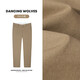 Tanzen mit Wölfen [Qualitätsbaumwolle] Business Casual Commuter Hosen Stretch Herren -Casualhose 701 Khaki 35