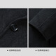 HLA Hailan Home Coat Men's Light Business Classic Flat Collar Pure Wool Jacket Men's Winter