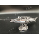 天智星鹦鹉螺号潜艇模型3D金属拼装模型DIY拼图C12202核潜艇 成品