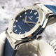 
[Second-hand 99 new] Not used Hublot-Model 542.NX.7170.LR-Public price 52600 automatic mechanical men's watch blue disc belt