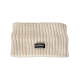 Xiaose spring and autumn women's knitted hairband, fashionable and simple version of small cloth label hairband, pure cotton wool wide-brimmed hairband, confinement hat, headgear, face wash hair cap, couple gift for men and women C6Y308 knitted wool headband (off-white)