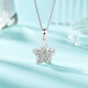 Liuguifu jewelry platinum pendant for women pt950 platinum five-pointed star pendant birthday gift necklace 1.35g