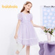 BALABALA children's dress, girl's skirt, children's clothing, summer clothing, medium and large children's mesh, sweet and elegant 208222111025