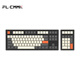 腹灵MK870Pro&MK-Pad 108键黑莓侧刻机械键盘三模黑曜石蓝牙有线无线蓝牙客制化电脑游戏办公 三模黑曜石（含MK-Pad）-大碳侧刻 Box白轴V2