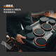 Medeli Magic Shark Full Mesh Desktop Electronic Drum Electronic Rendency Padtle Pad Strike Board DD325 DD325+Bolsa de tambor exclusiva+Bolsa de almacenamiento en estante