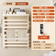 Ouhong Smart Electric Toilel Rack Fibra de carbono Baño de baño Home Bathing No Punching Rack seco Milk White [Milk White] T681 Versión cronometrada - Salida izquierda