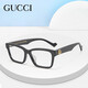 Gucci glasses frame for women Ni Ni same Gucci glasses frame for women black frame square myopia glasses GG1476OK tortoiseshell 002