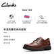 Clarks Batcombe series new men's business commuting brogue carved British casual leather shoes dark brown 261734397 41