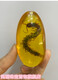 SNQP high-end quality amber insect specimens, artificial amber true cicada specimen pendants, hand-held insect amber centipedes