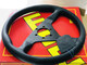 
Zaiwau 14-inch MOMO car modified sports racing super fiber leather steering wheel JDM flat steering 13077_Black frame