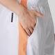 Set de deportes para mujeres de Under Armour 25 Nuevo verano cómodo transpirable camiseta de cola grande tejido tejido de dos piezas Camiseta de dos piezas + camiseta blanca l