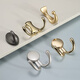 Fandiluo (fandiluo) clothes hook entry door shoe cabinet wardrobe clothes single hook wall hang wall fitting room clothes hook golden 6187-K gold