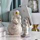 YINGSEN Nordic Creative Astronaut Ornament Living Room Desktop Porch Mobile Phone Stand Children's Room Astronaut Home Decor Mobile Phone Stand (Gold)