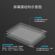 咔咔鱼Dell戴尔XPS15键盘膜9575 9570 9560 9550按键防尘垫XPS17 9720 9730屏幕膜防尘防水垫屏幕保护膜 半透黑色-硅胶键盘膜 戴尔 XPS15-9550