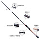达亿瓦（DAIWA）新款 FUEGO FG 高性能路亚竿碳素钓鱼竿 进口钓具渔具 2.03m 681MFS（独节中调直柄）