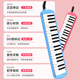 乐普森（YUEPUSEN）口风琴37键32键小学生专用初学儿童专业演奏级吹管琴初中生口吹琴 【37键黑色】一套吹管组