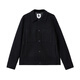 Jack Jones (Jack / Jones) Vêtements masculins printemps et automne Dust Dust Fashion Street Short Wainen Jacket 100% laine décontractée en laine E40 Black 3xl 195