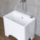 Pupan Ceramic Mopp Pool großer Beinmop-Pool-Wasserhahn bodenhörig ansässig