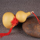 Open gourd pendant wine gourd natural wine bottle fine gourd wood gourd ornament Feng shui cork 14-16 cm