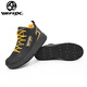 
WEFOX Weihuji fishing shoes non-slip breathable lightweight fishing shoes wear-resistant felt-sock sea fishing shoes outdoor reef fishing shoes WDX1050/black gold one size 40