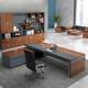 Yusong Office Boss President Desk Simple Modern Manager Supervisor Desk and Chair Combination Executive Desk Office Furniture 1.6 Meter Boss Desk