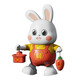 Yongjule's newborn baby 0-1 year old 3 to 6 months old practices head-up training singing and dancing little rabbit intellectual early education Charging version: New Year's dance little rabbit [48 songs]