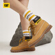 CAT Carter Classic Big Yellow Boots Martin Boots Working Boots Men and Women's Shoes Colorado Outdoor Reinforced Short Boots Shopping Mall Yellow Women 36