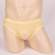 [Vertrauliche Lieferung] Sexy Unterwäsche Herren-Tanga-Männer Unterwäsche sexy Ganz transparent t-clous leidenschaft kostenlos Nachtclub Öffnen großer schwule schwule Männer masturbieren alternativer transparenter Fleischfarbe gleich Größe Slips Ice Silk Hohl